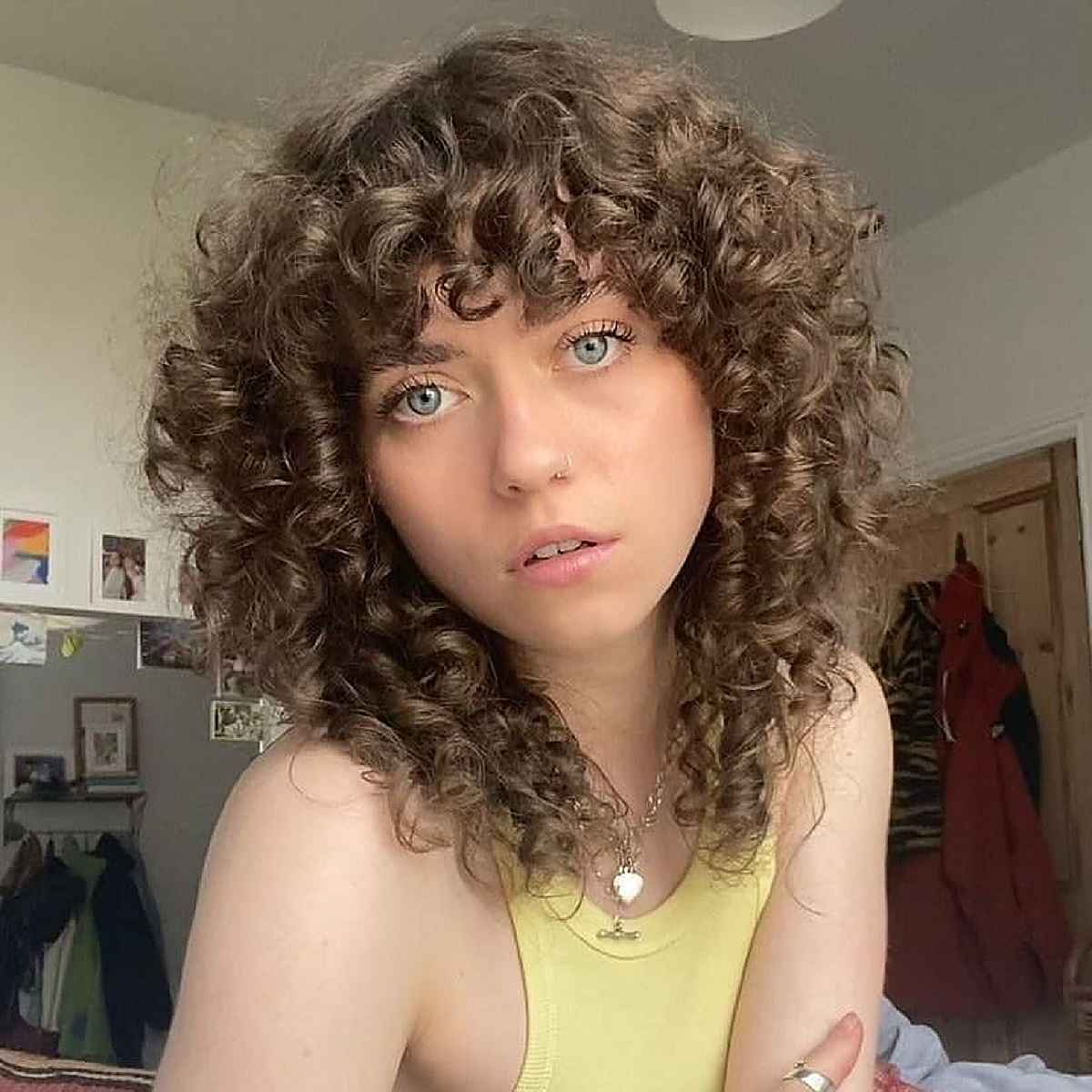 28 Stunning Curly Shag Haircuts for Trendy, Curly-Haired Girls