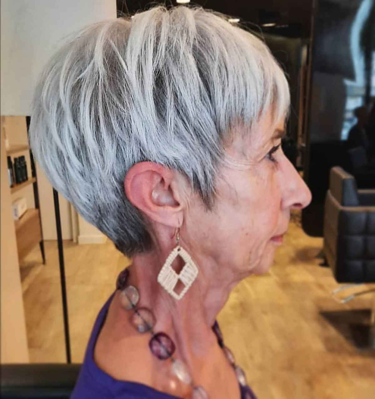 15 Edgy Hairstyles for Women Over 70 with Sass
