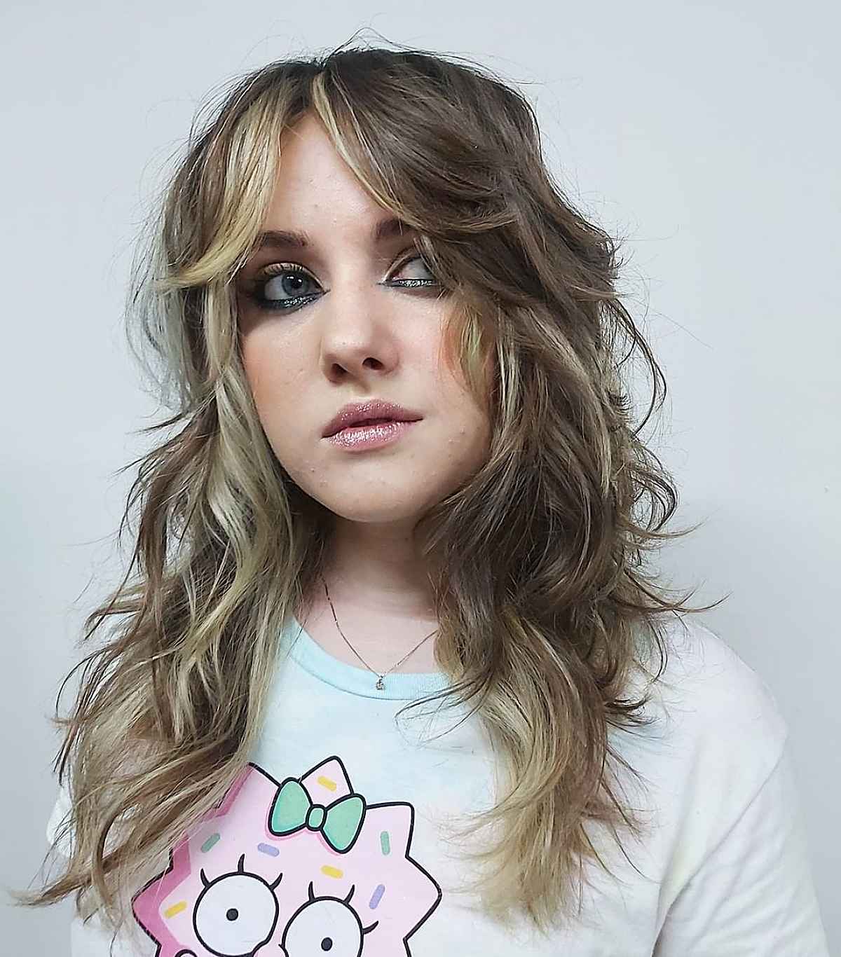 15 Slimming Long Layered Haircuts for Women with Full Faces