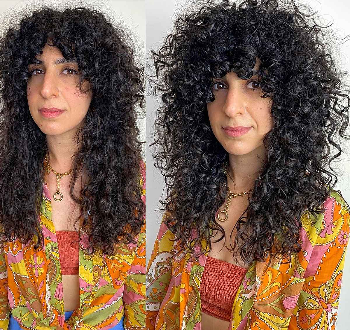 28 Stunning Curly Shag Haircuts for Trendy, Curly-Haired Girls