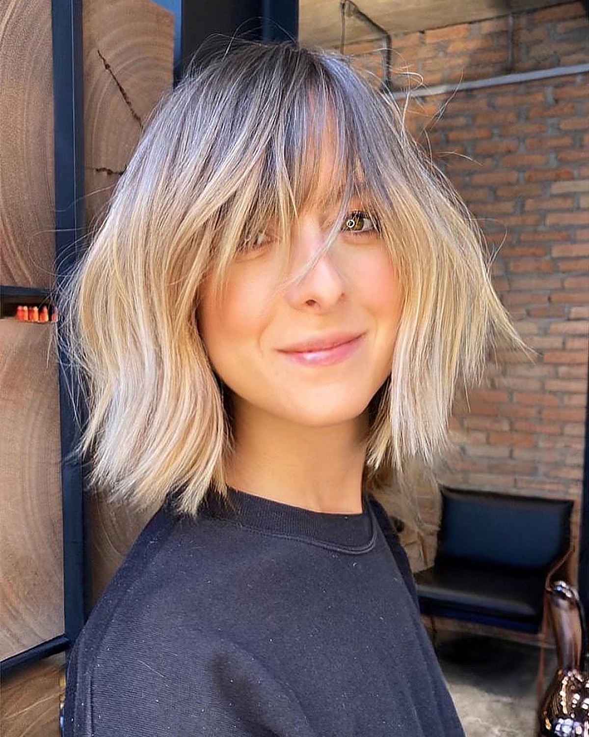 25+ Chic Short Layered Bob with Bangs for an Eye-Catching Crop