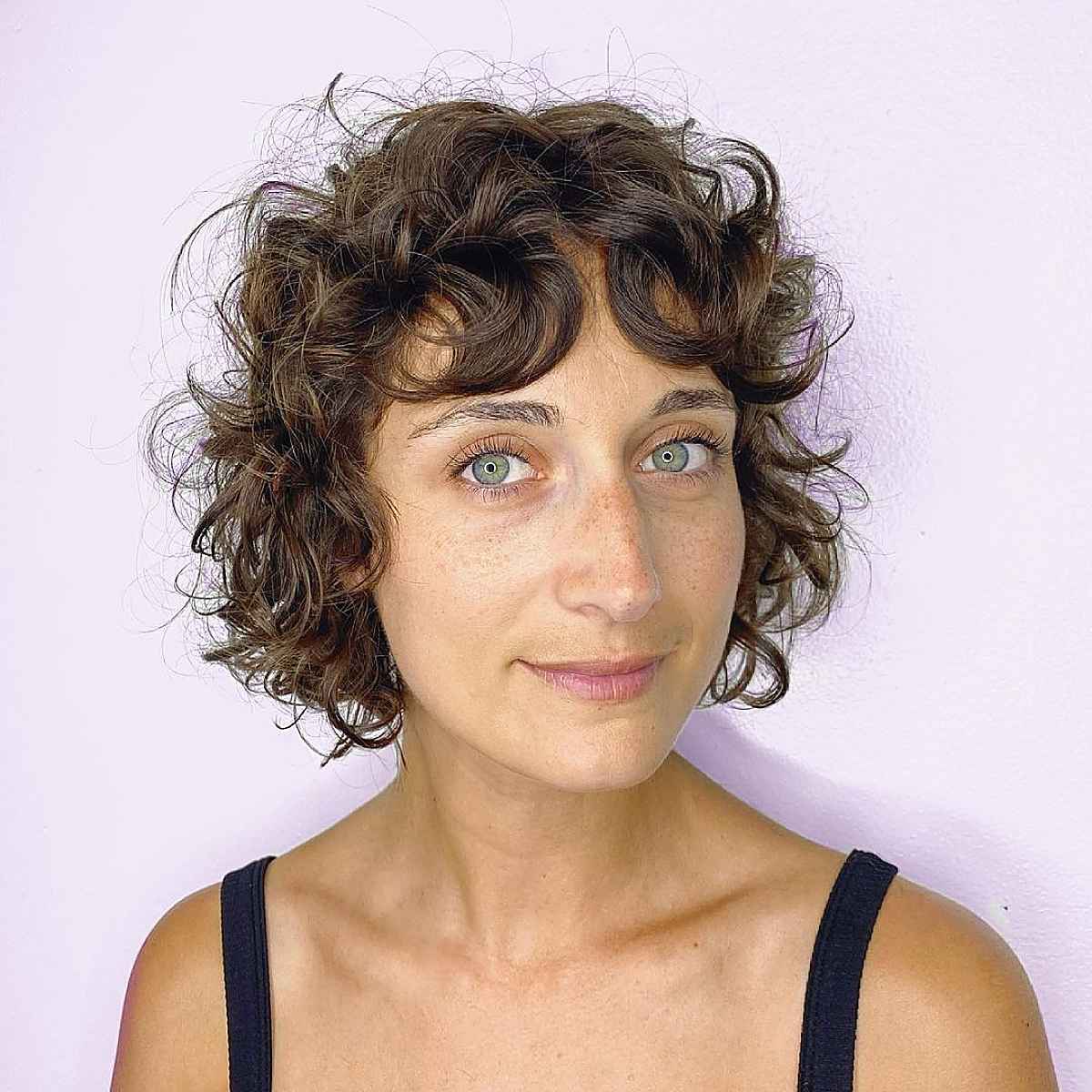 28 Stunning Curly Shag Haircuts for Trendy, Curly-Haired Girls