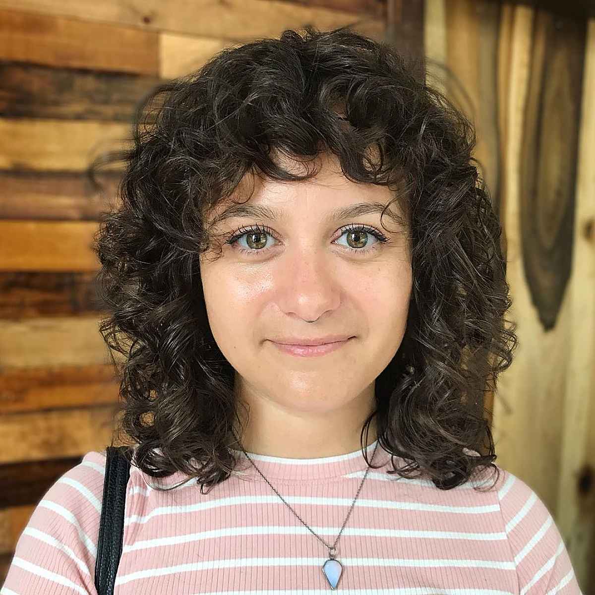15 Trendiest Curly, Shaggy Lob Haircuts for Curly-Haired Women