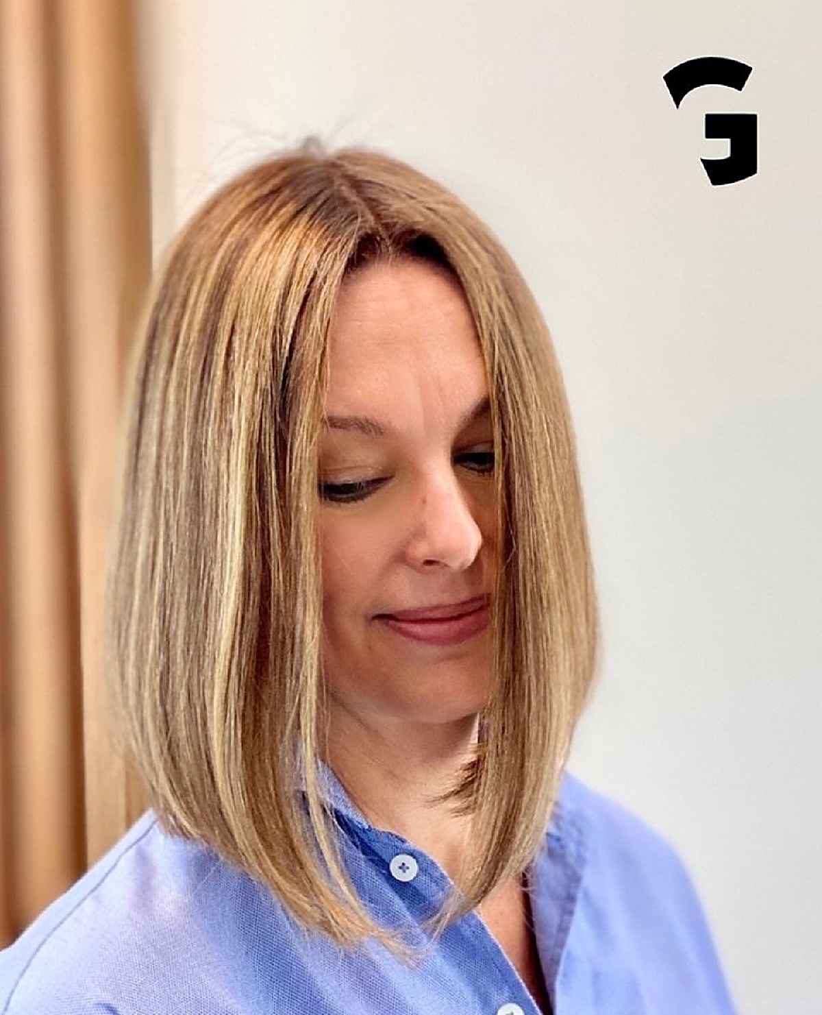 15 Flattering Long Bob Haircuts for Women with Full and Round Faces