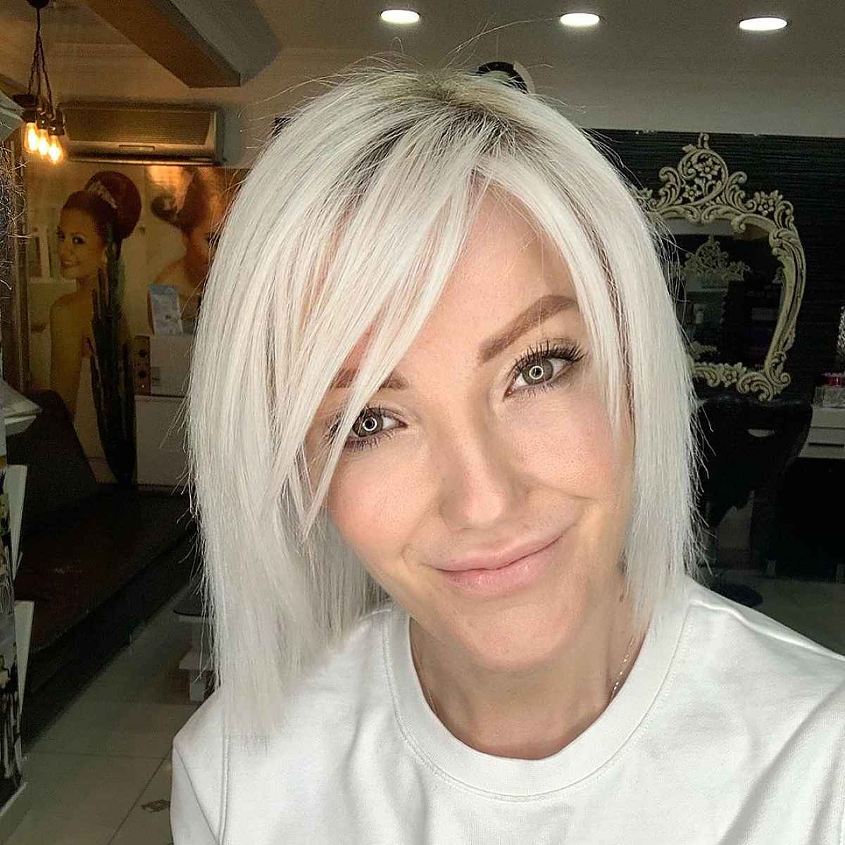 25 Best Short Hair with Side Bangs Women Are Getting Right Now