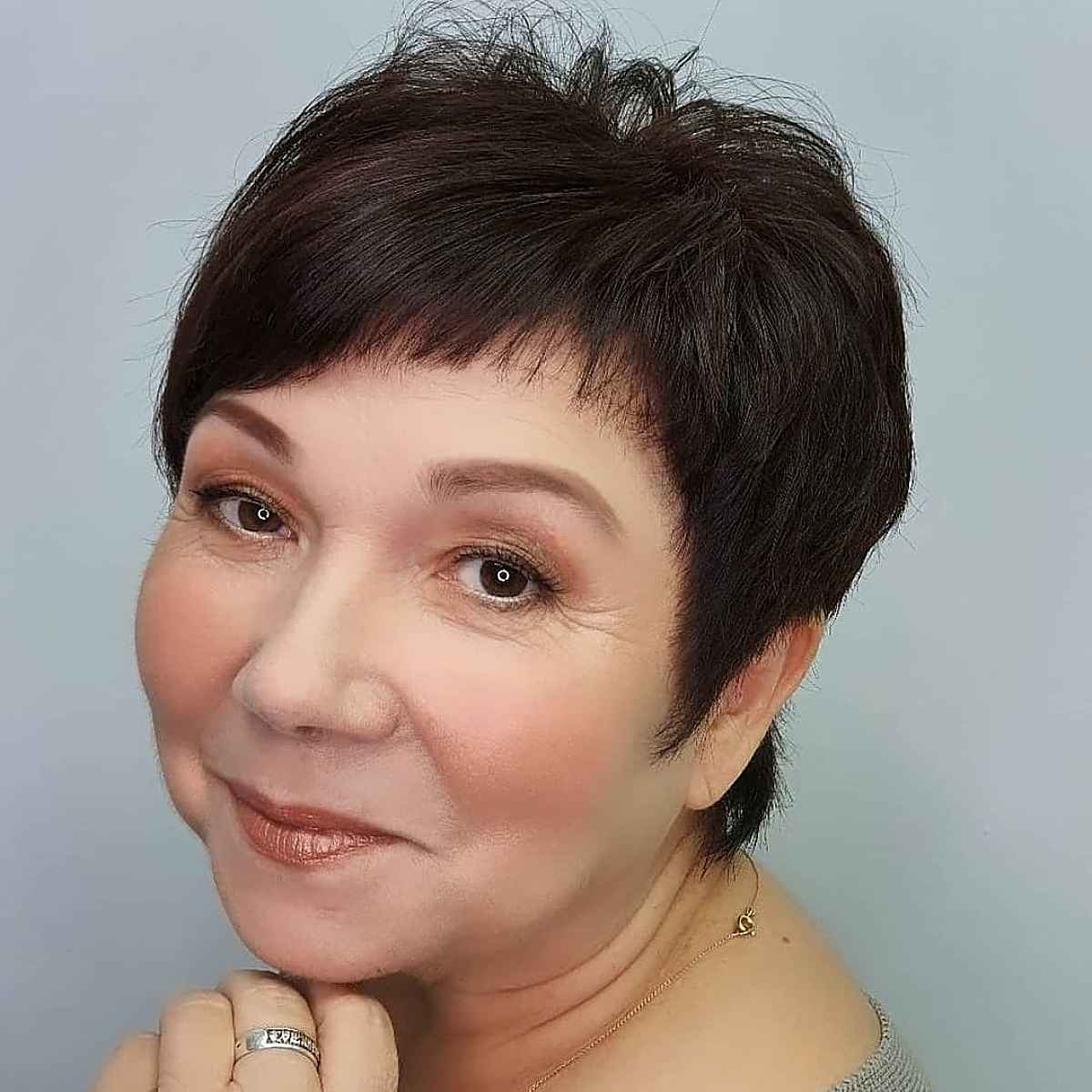 21 Low-Maintenance Hairstyles for 60 Year Old Women with Fine Hair