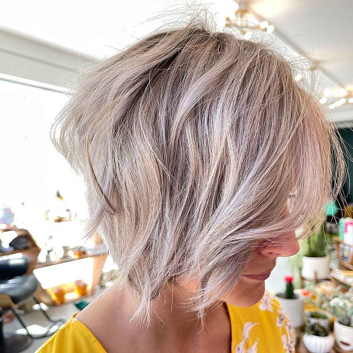 15 Cutest Chin-Length Layered Bobs for a Fresh, Short Look