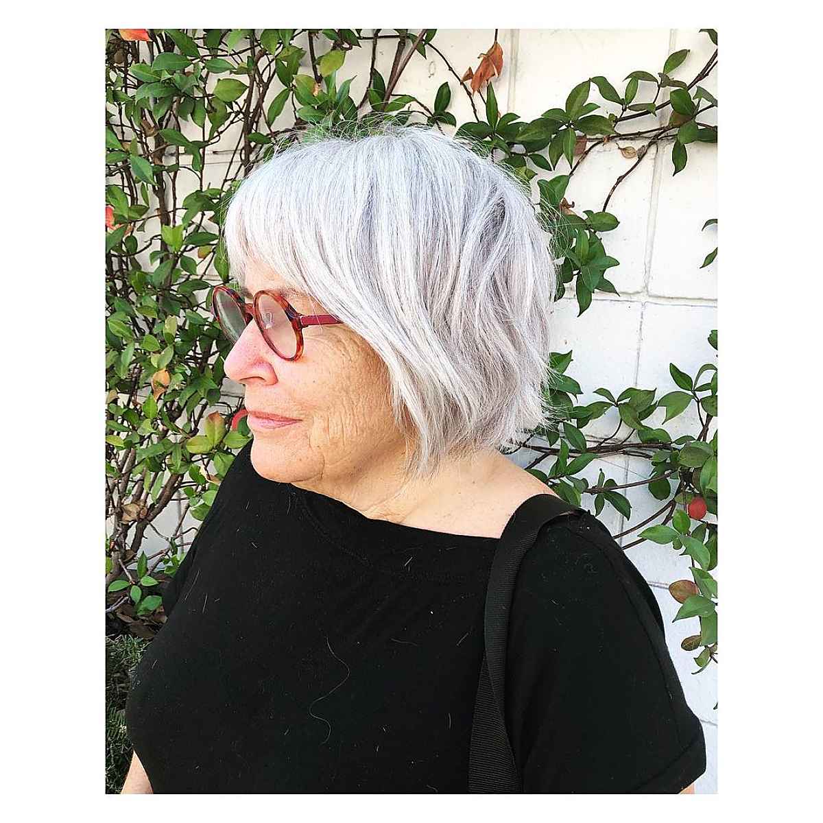26 Lovely Layered Bob Haircuts for Ladies In Their 60s That Are Easy To Style