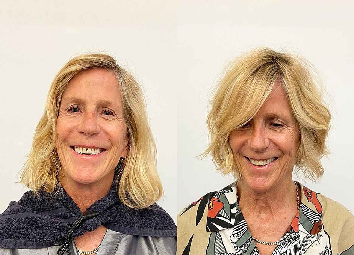 26 Voluminous Hairstyles for Women In Their 60s with Very Thin Hair