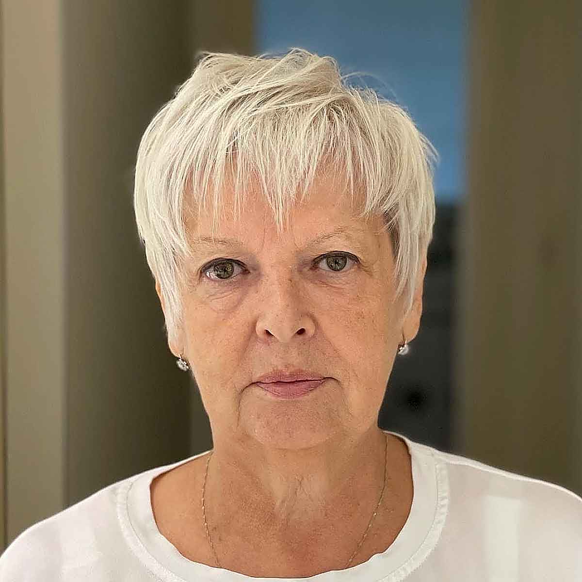 26 Stylish Wash-and-Wear Haircuts for Women Over 60 Short On Time