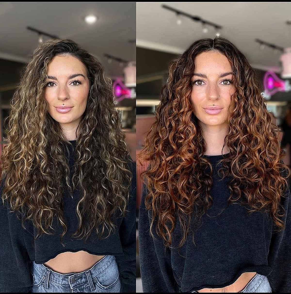 24 Best Haircut Ideas for Long &#038; Layered Curly Hair