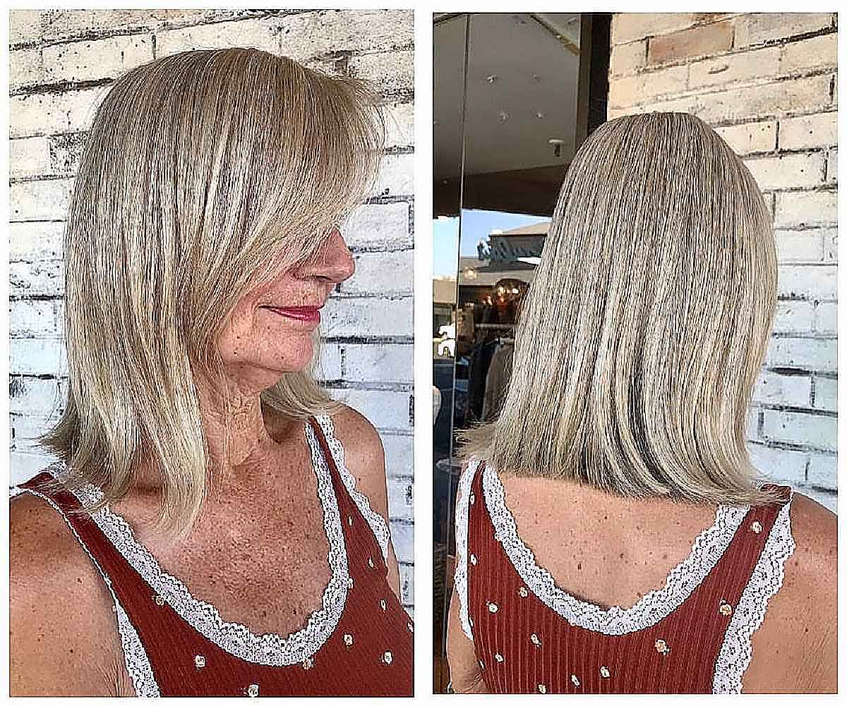 20 Volume-Boosting Bob Haircuts for Women Over 60 with Fine Hair