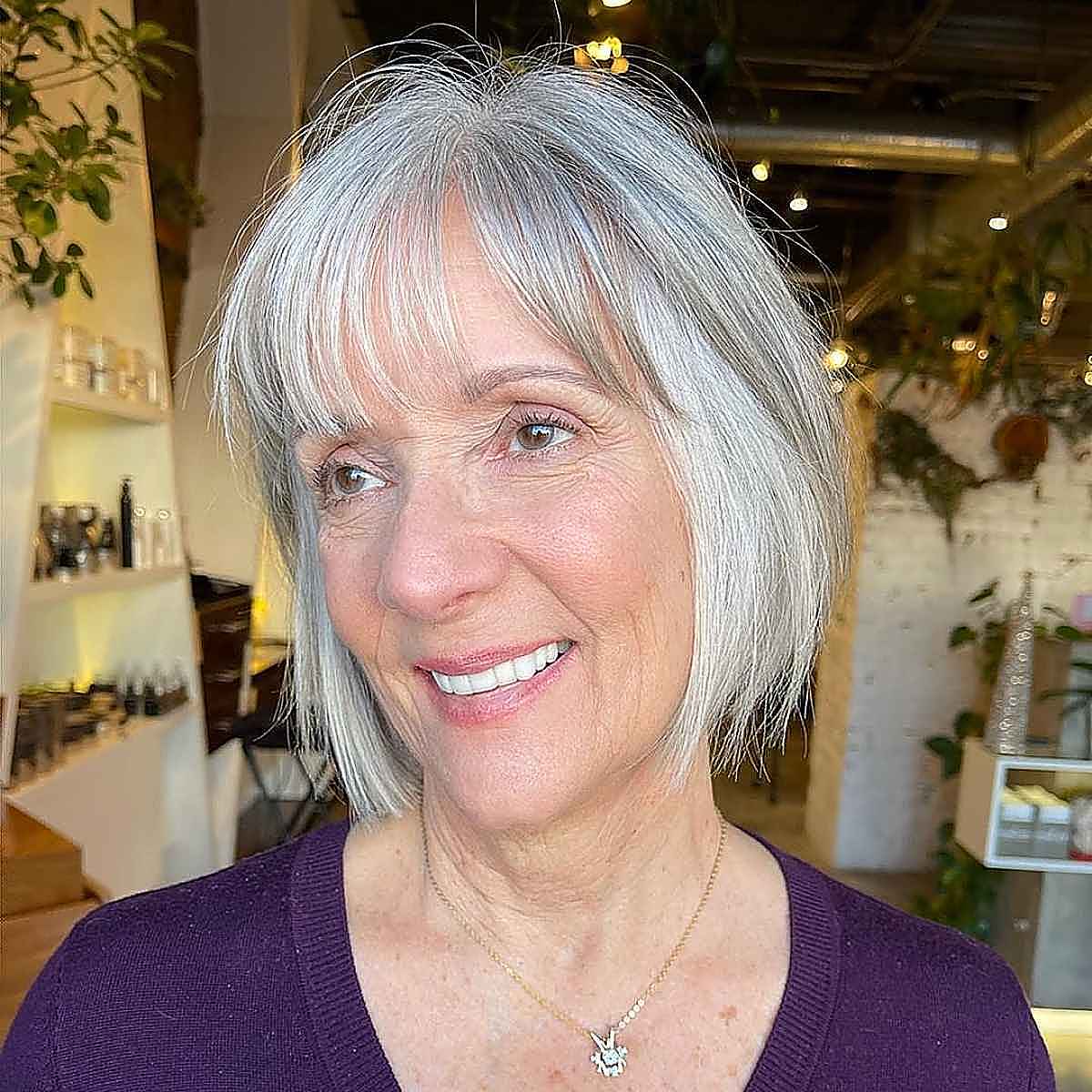 20 Volume-Boosting Bob Haircuts for Women Over 60 with Fine Hair