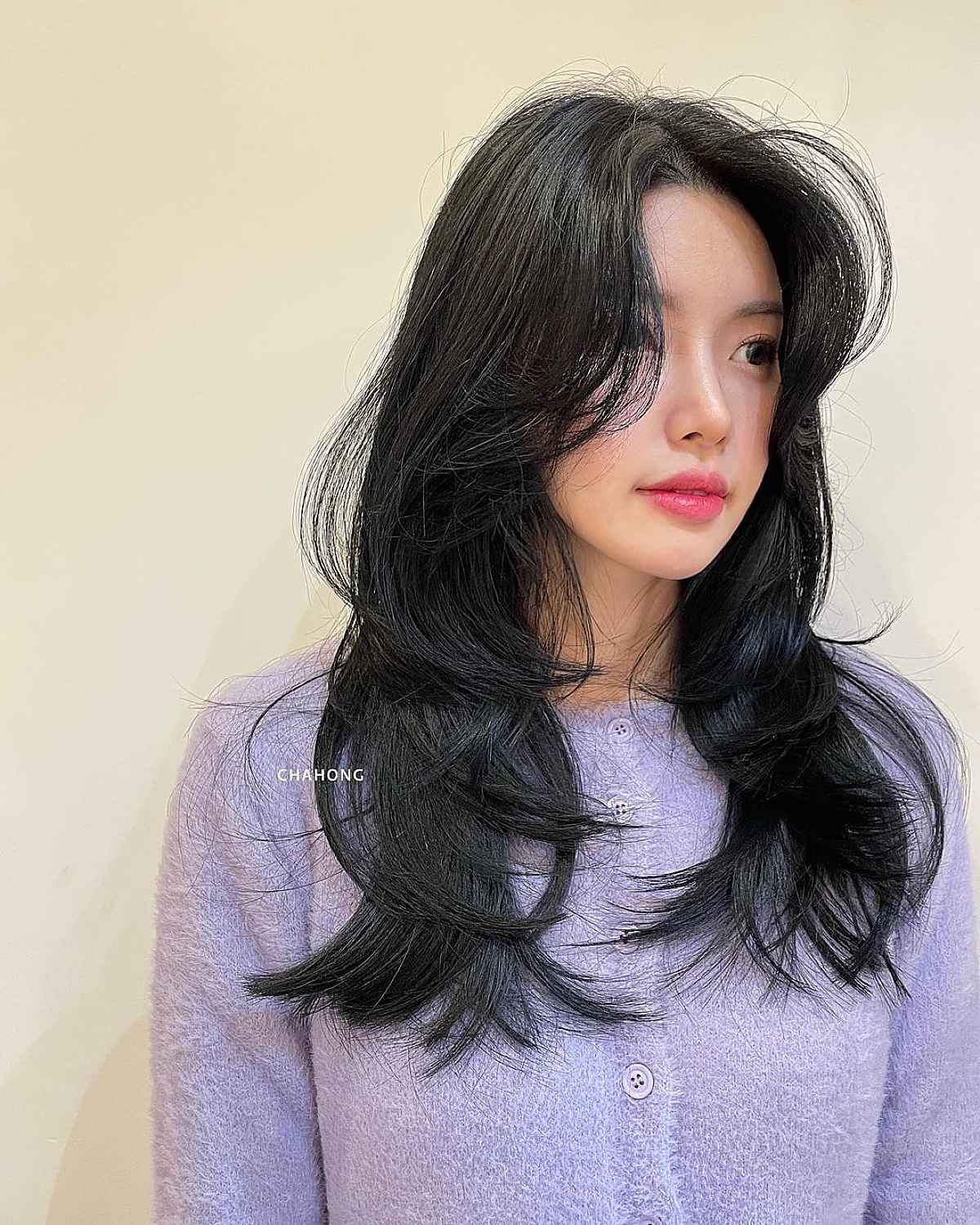 25 Ways to Get Face-Framing Layers on Long Hair