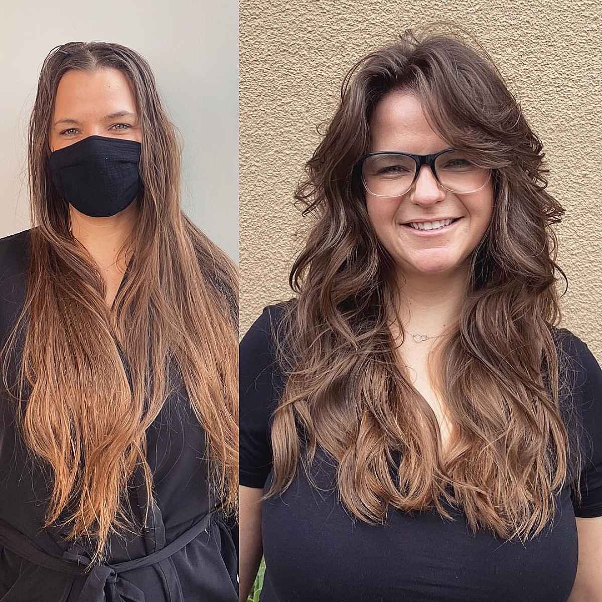 25 Ways to Get Face-Framing Layers on Long Hair
