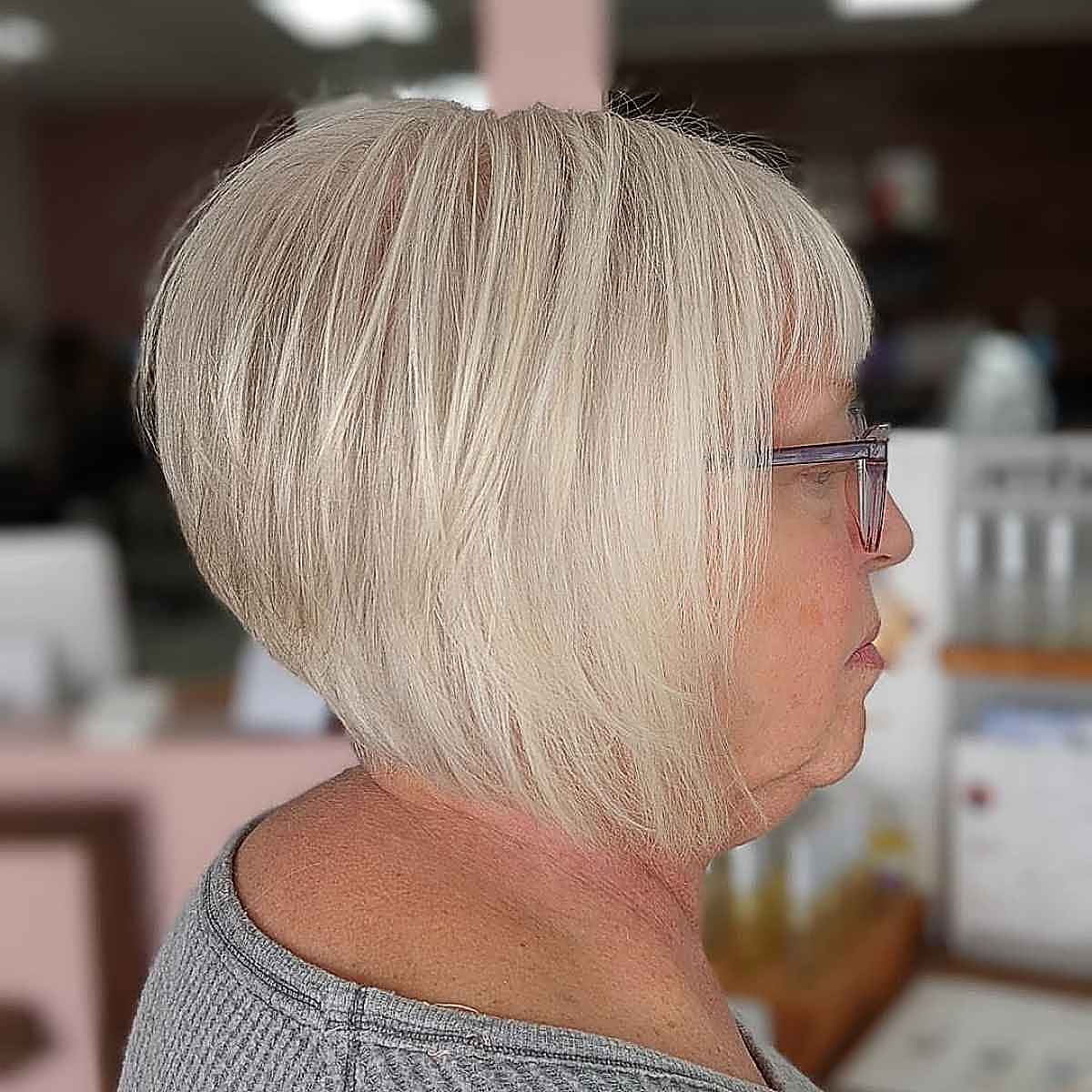 20 Volume-Boosting Bob Haircuts for Women Over 60 with Fine Hair