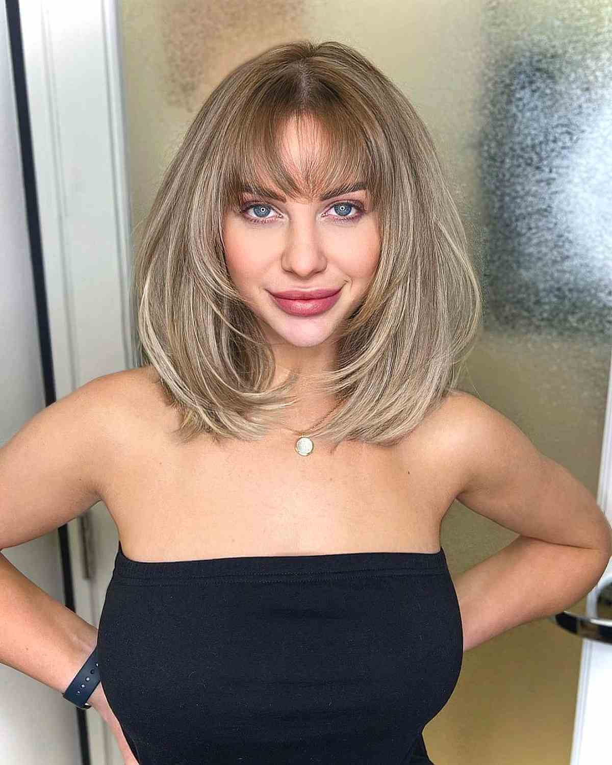40 Stunning Face-Framing Layers For Ladies With Medium Hair
