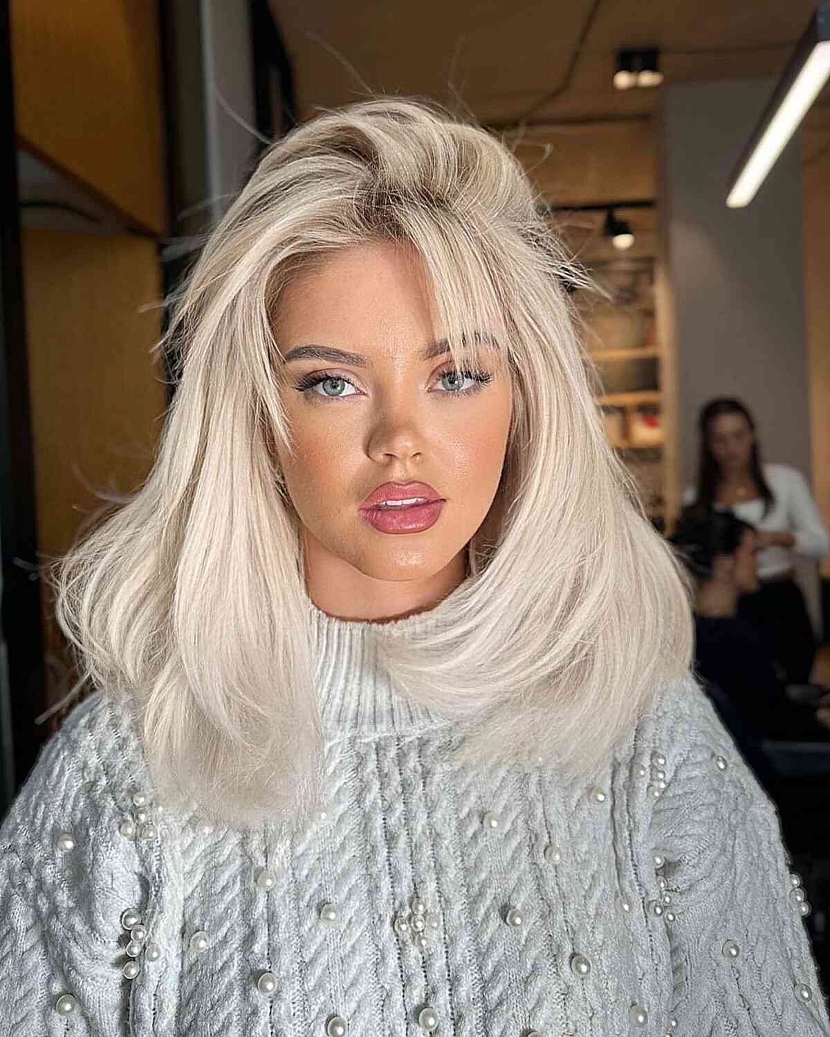 44 Trendy Ideas for Shoulder-Length, Layered Hair with bangs