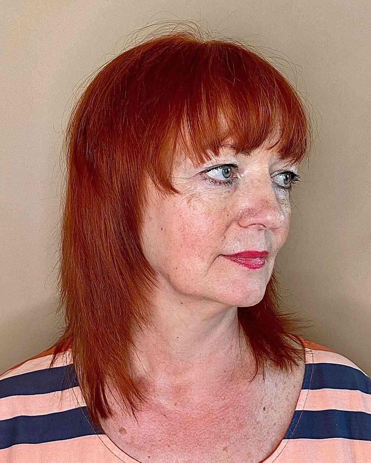 44 Trendy Ideas for Shoulder-Length, Layered Hair with bangs