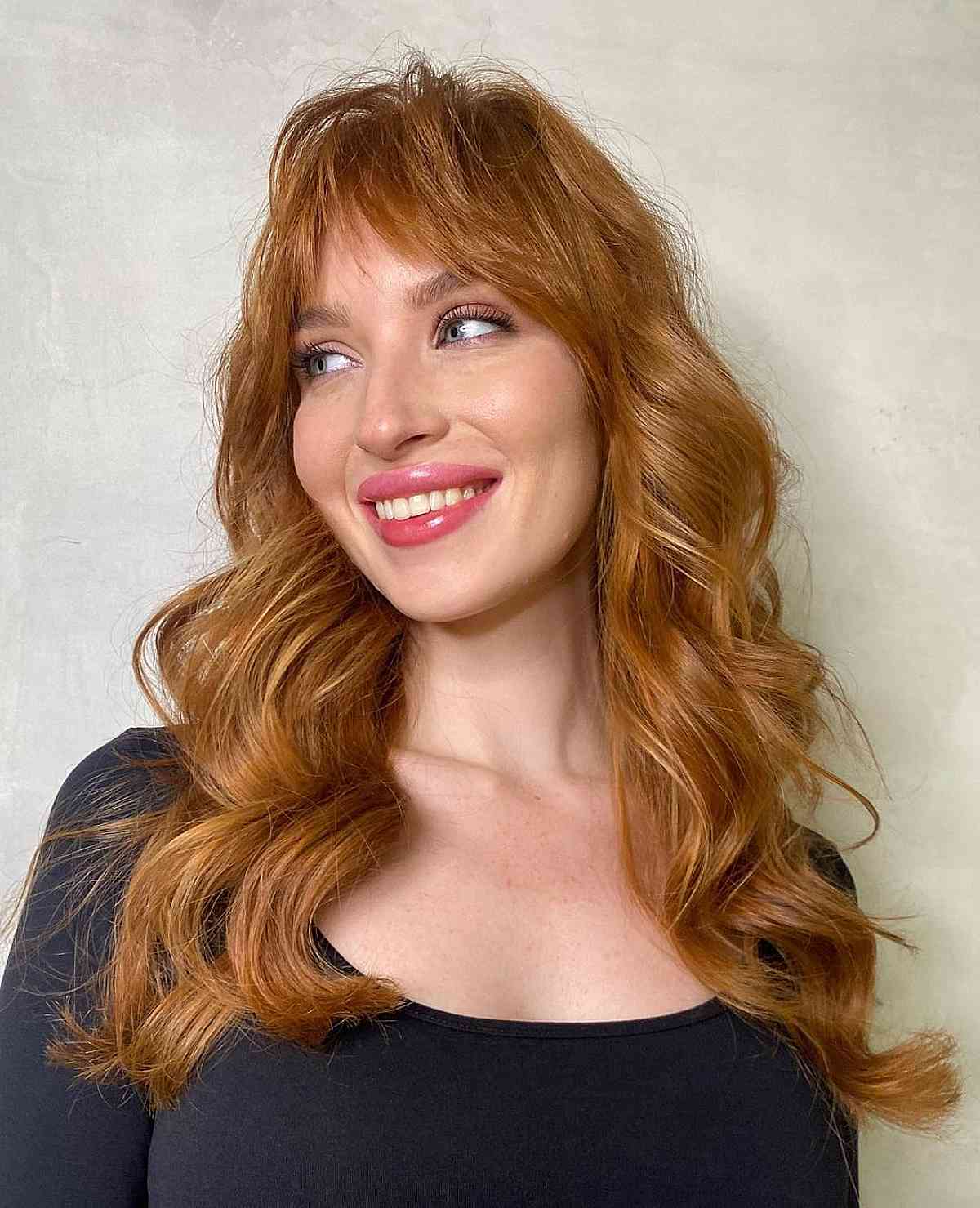 44 Trendy Ideas for Shoulder-Length, Layered Hair with bangs