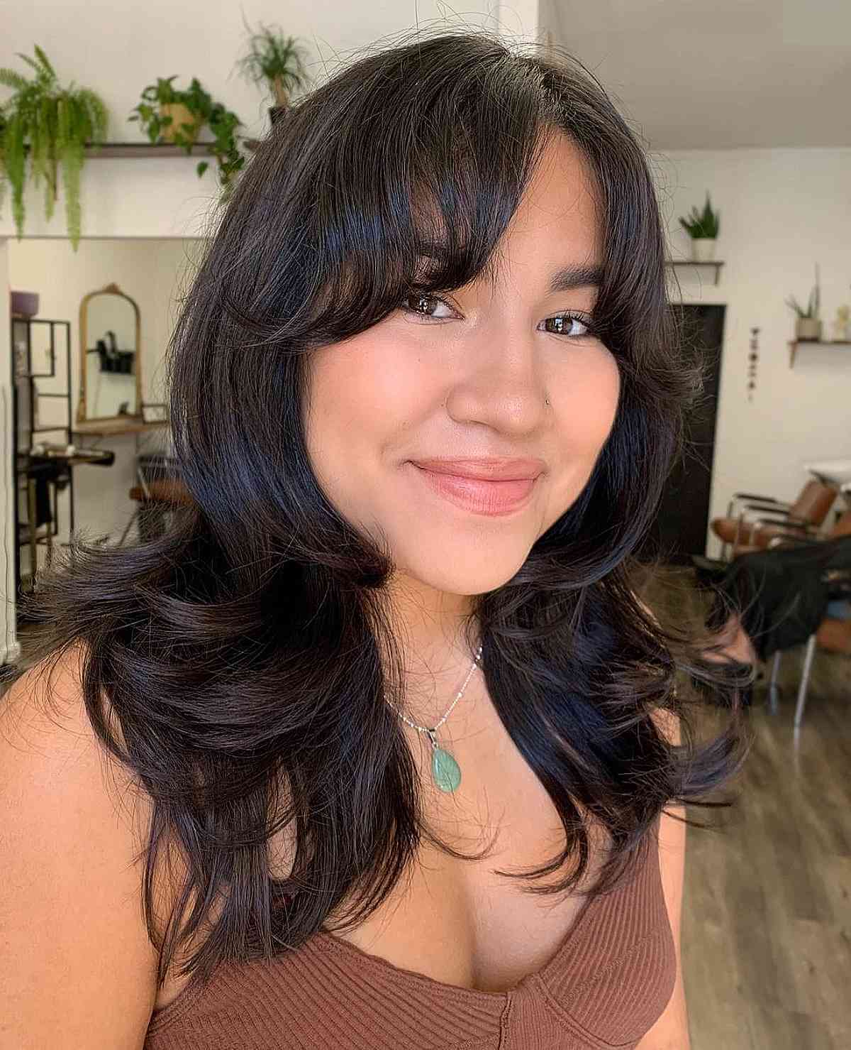 44 Trendy Ideas for Shoulder-Length, Layered Hair with bangs