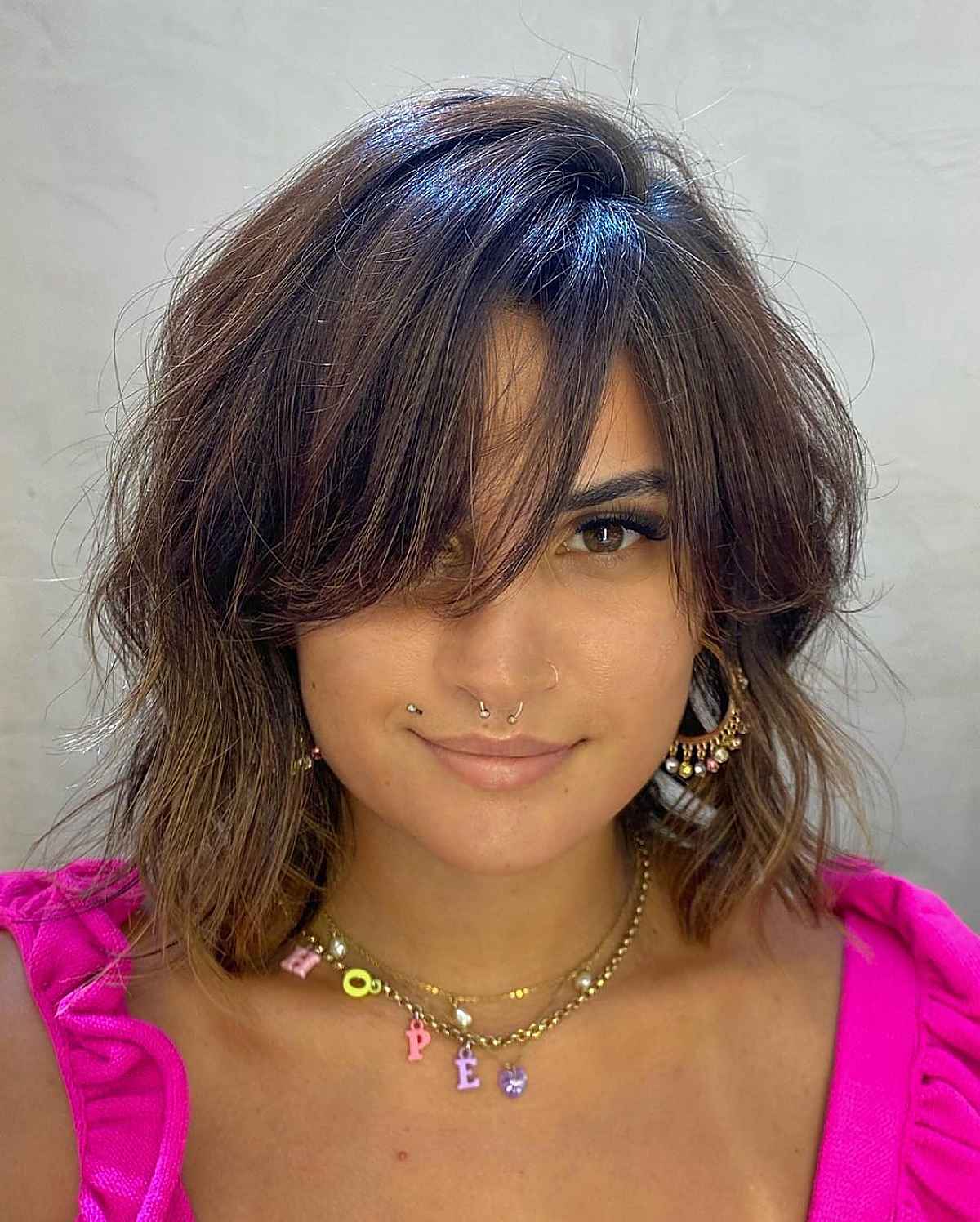 44 Trendy Ideas for Shoulder-Length, Layered Hair with bangs
