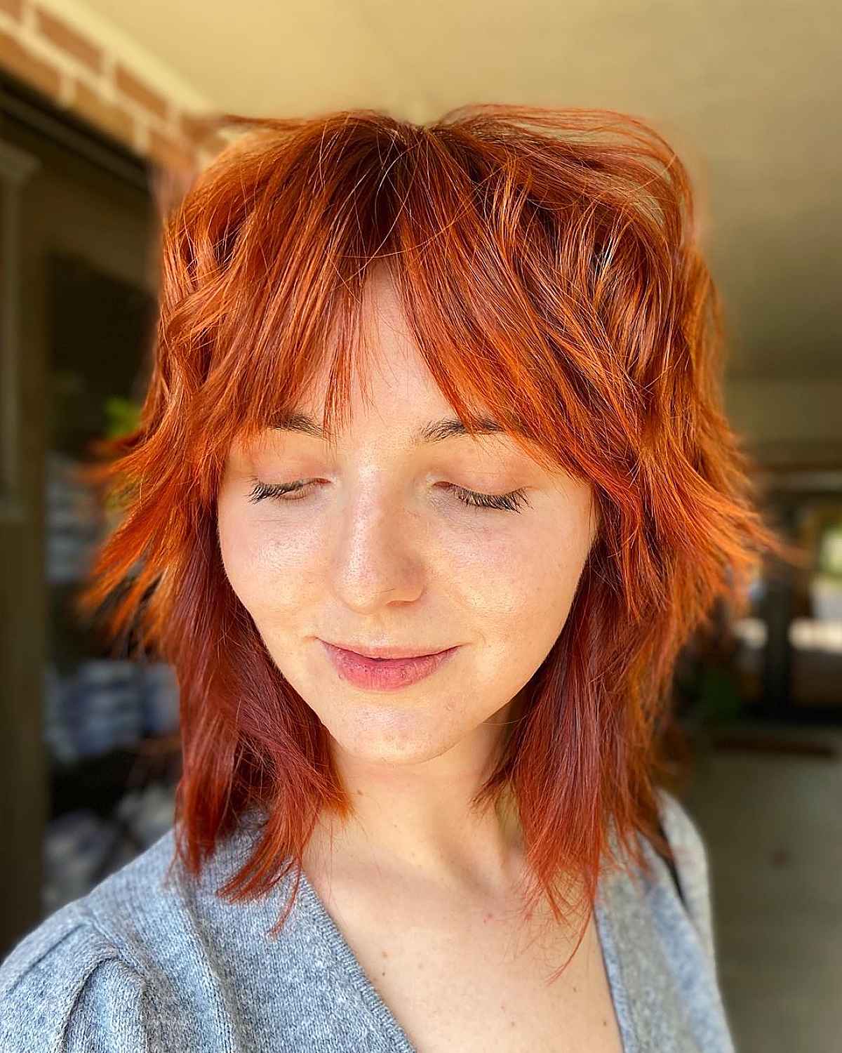 44 Trendy Ideas for Shoulder-Length, Layered Hair with bangs