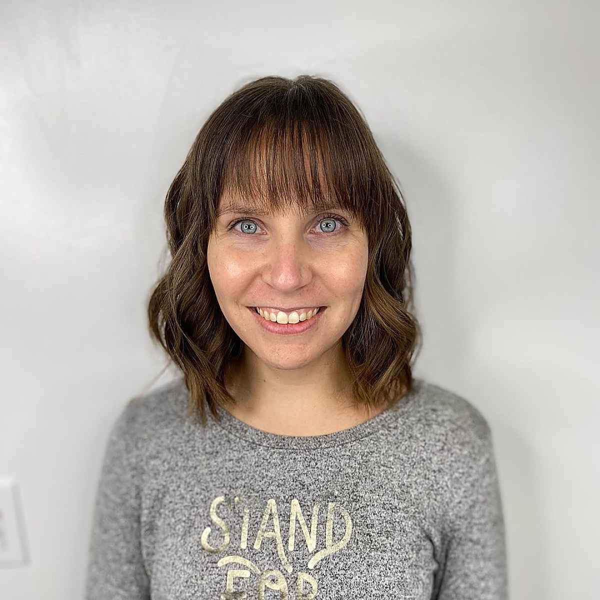 44 Trendy Ideas for Shoulder-Length, Layered Hair with bangs