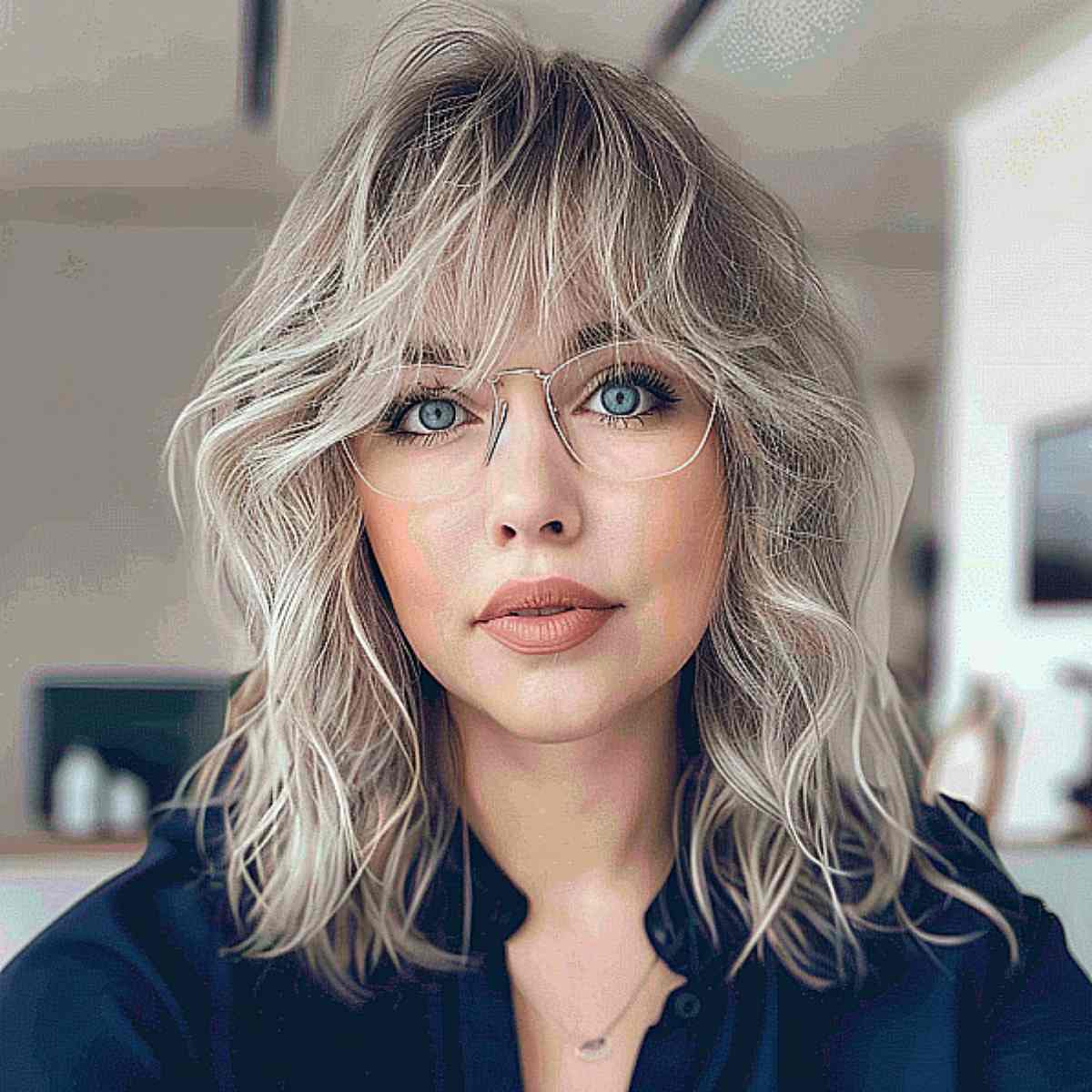 64 Best Layered Hair with Bangs for 2025