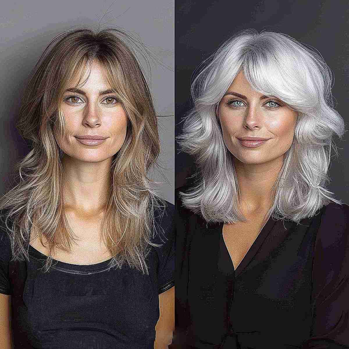 64 Best Layered Hair with Bangs for 2025