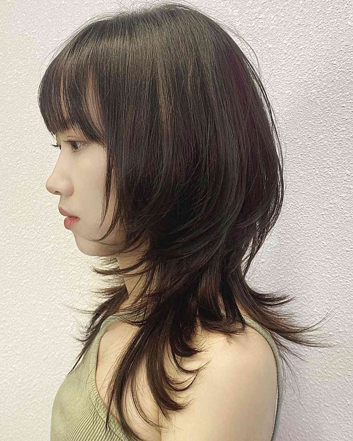 64 Best Layered Hair with Bangs for 2025