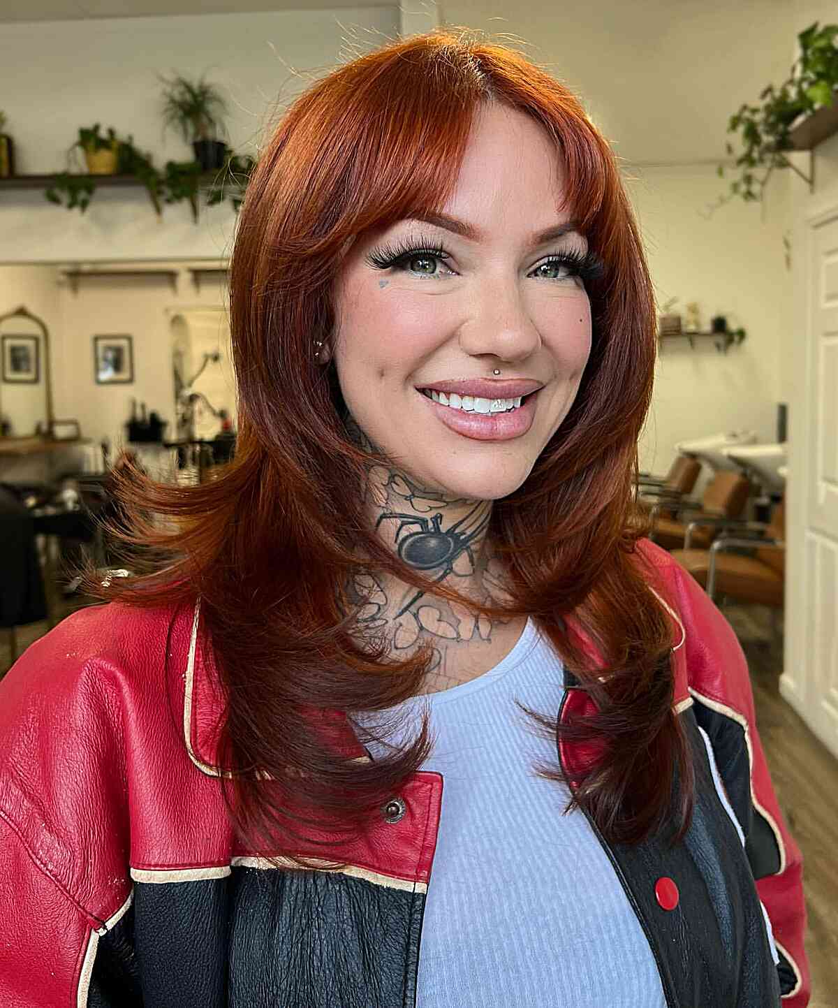 64 Best Layered Hair with Bangs for 2025