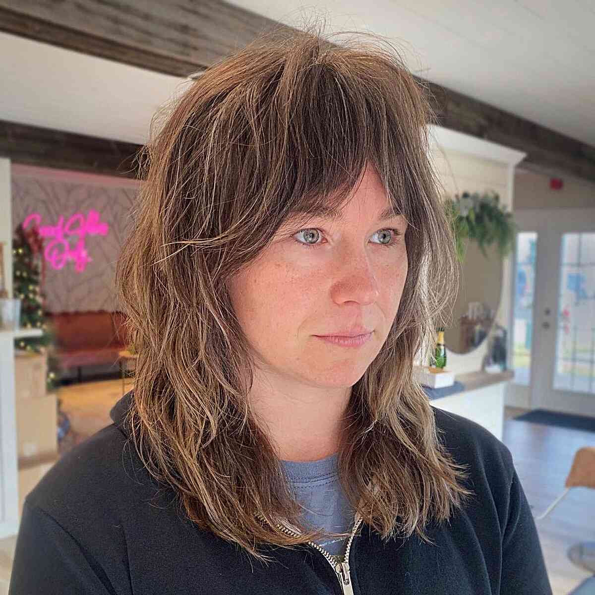 64 Best Layered Hair with Bangs for 2025