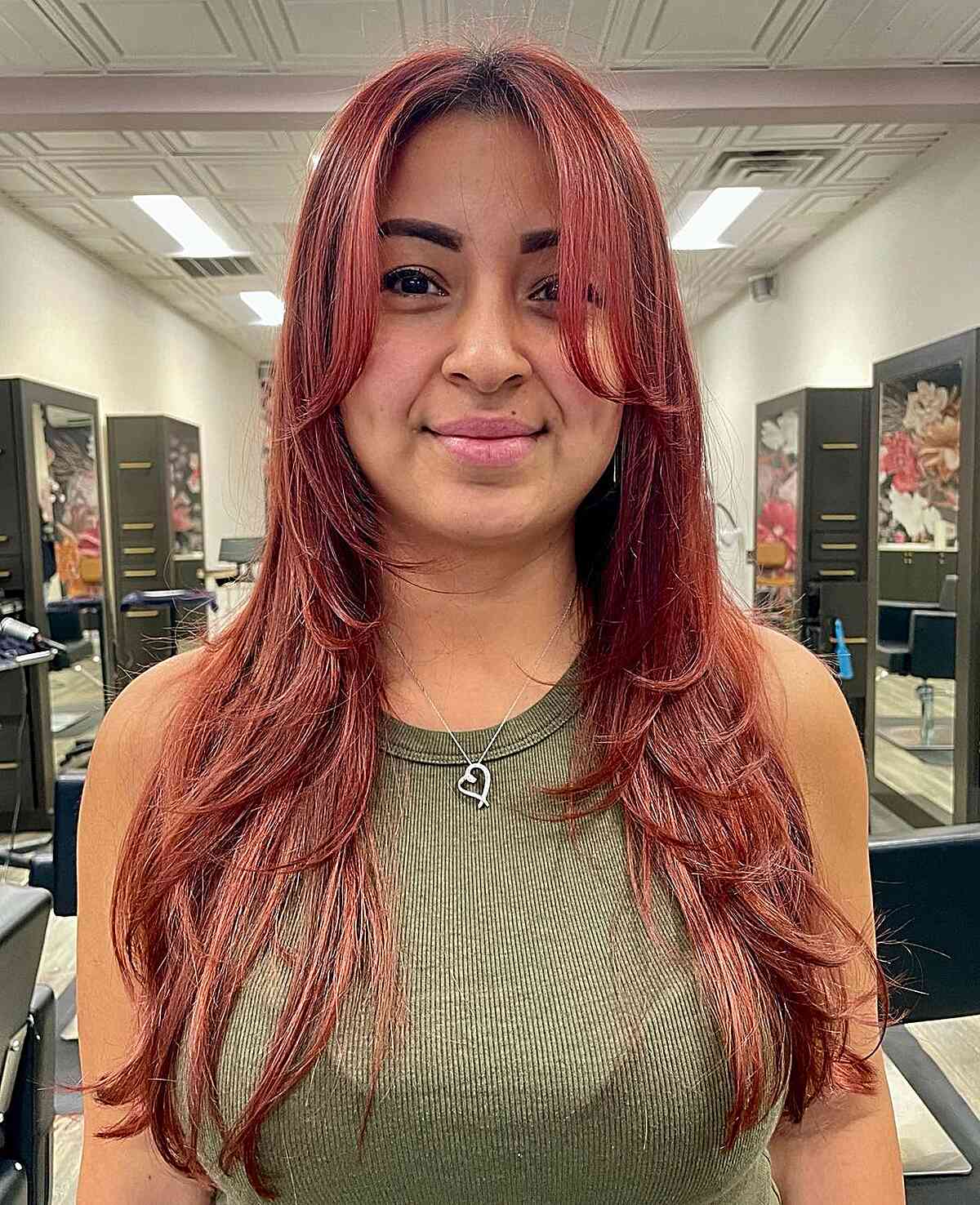 64 Best Layered Hair with Bangs for 2025