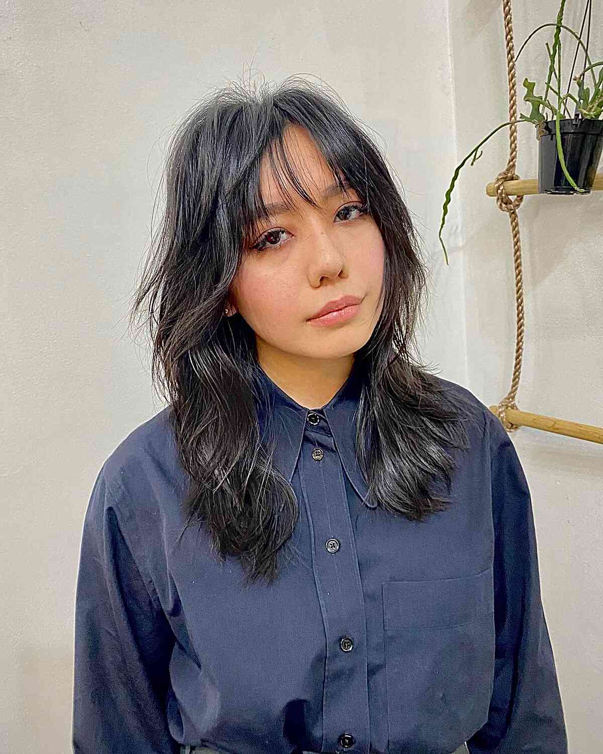 64 Best Layered Hair with Bangs for 2025