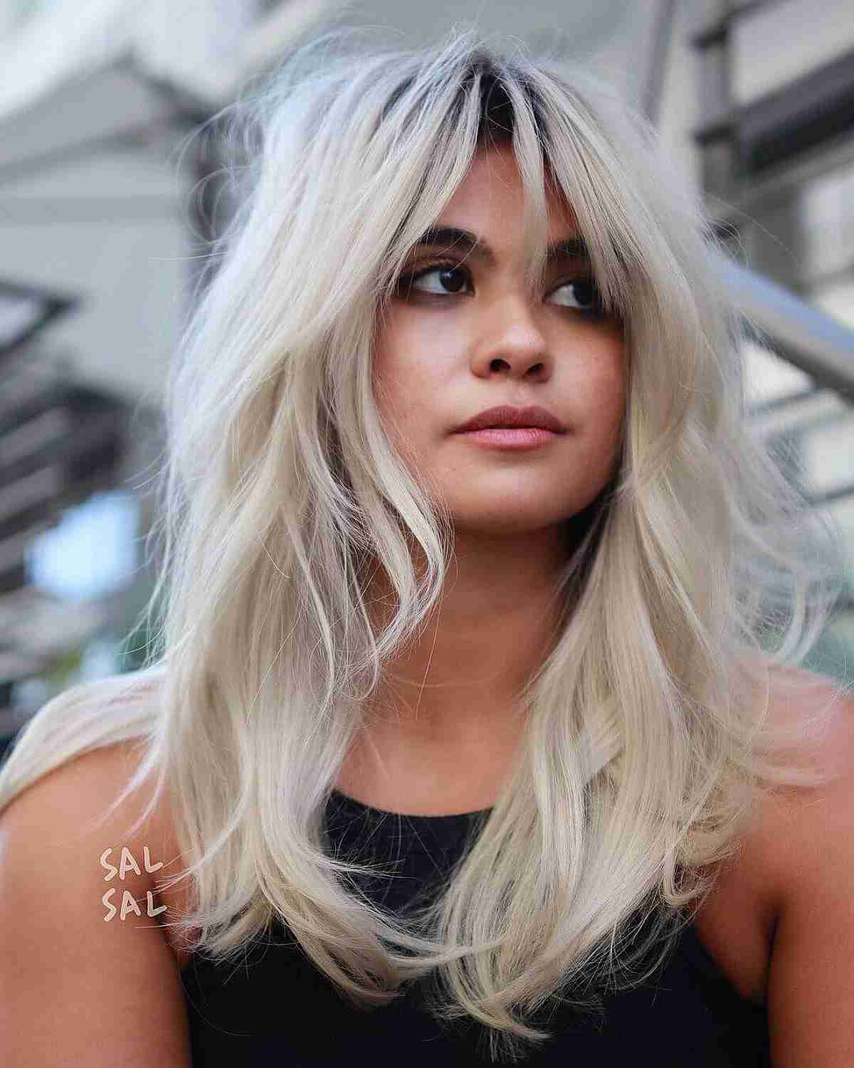 64 Best Layered Hair with Bangs for 2025