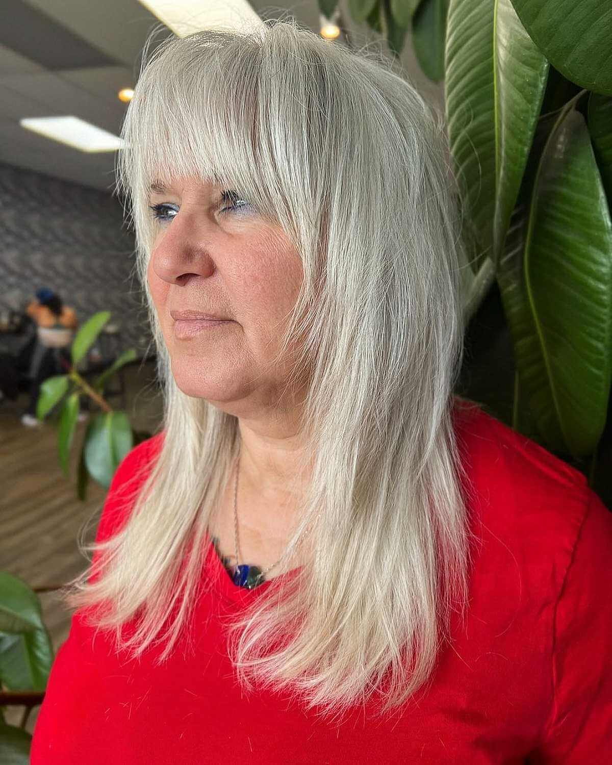 64 Best Layered Hair with Bangs for 2025
