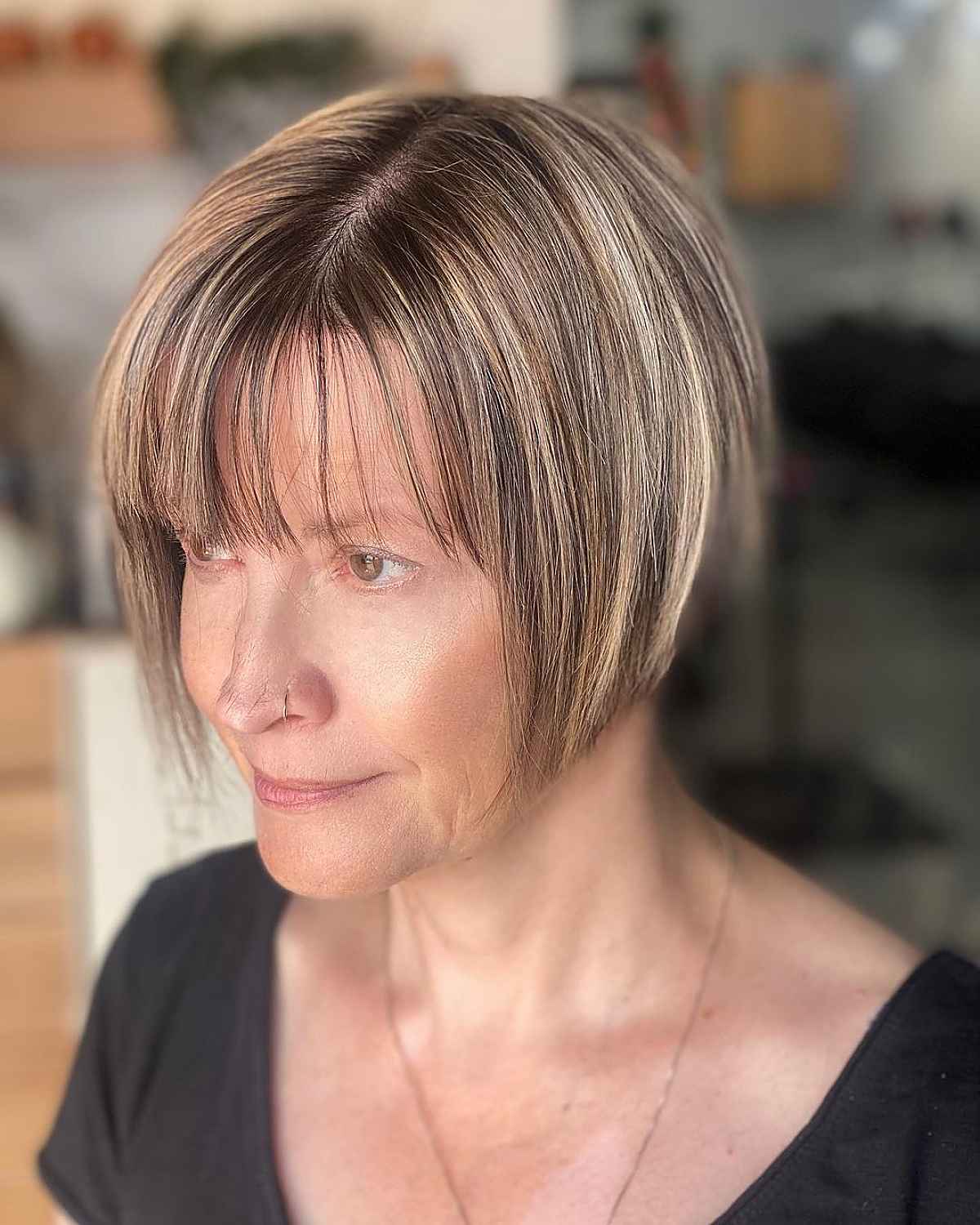 64 Best Layered Hair with Bangs for 2025