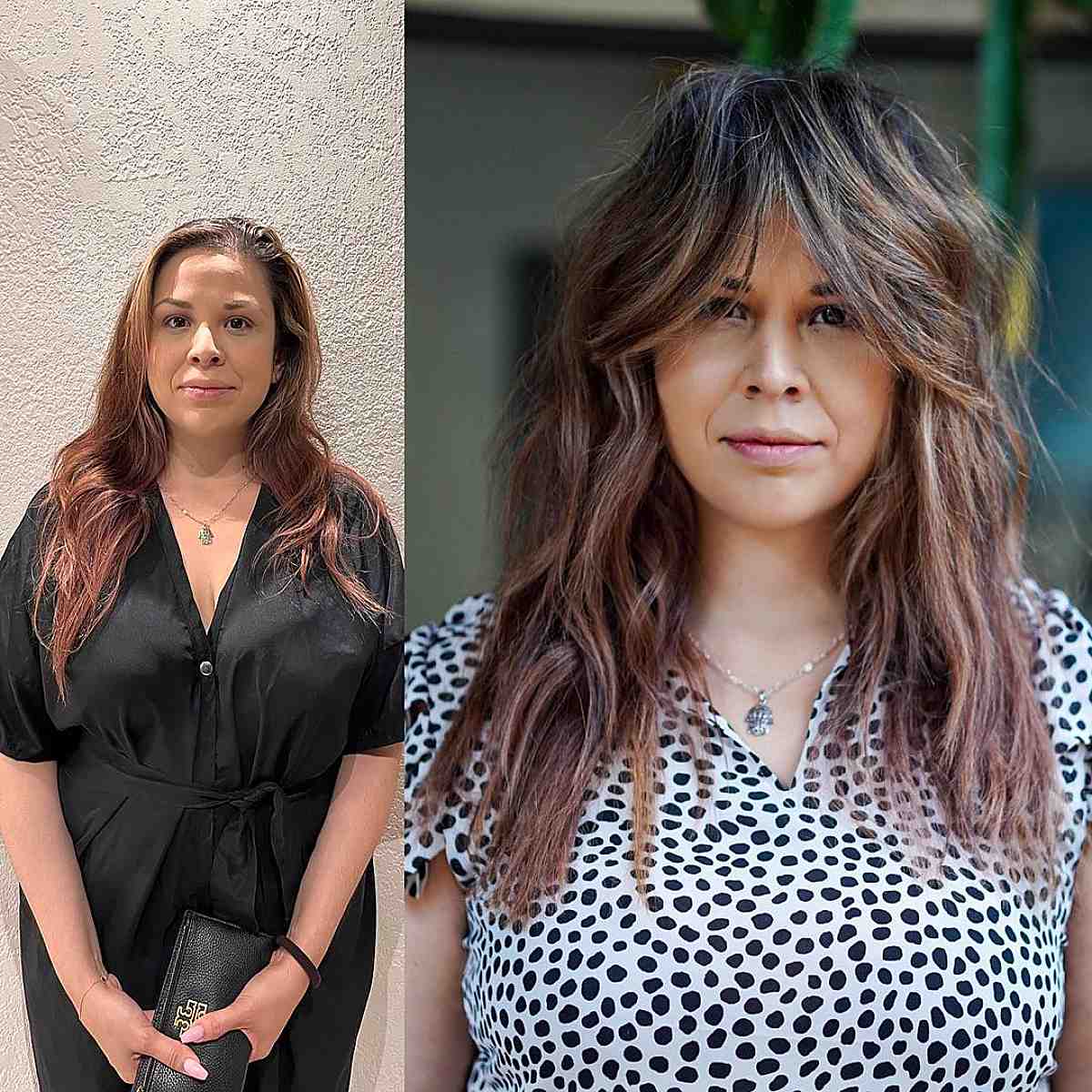 64 Best Layered Hair with Bangs for 2025
