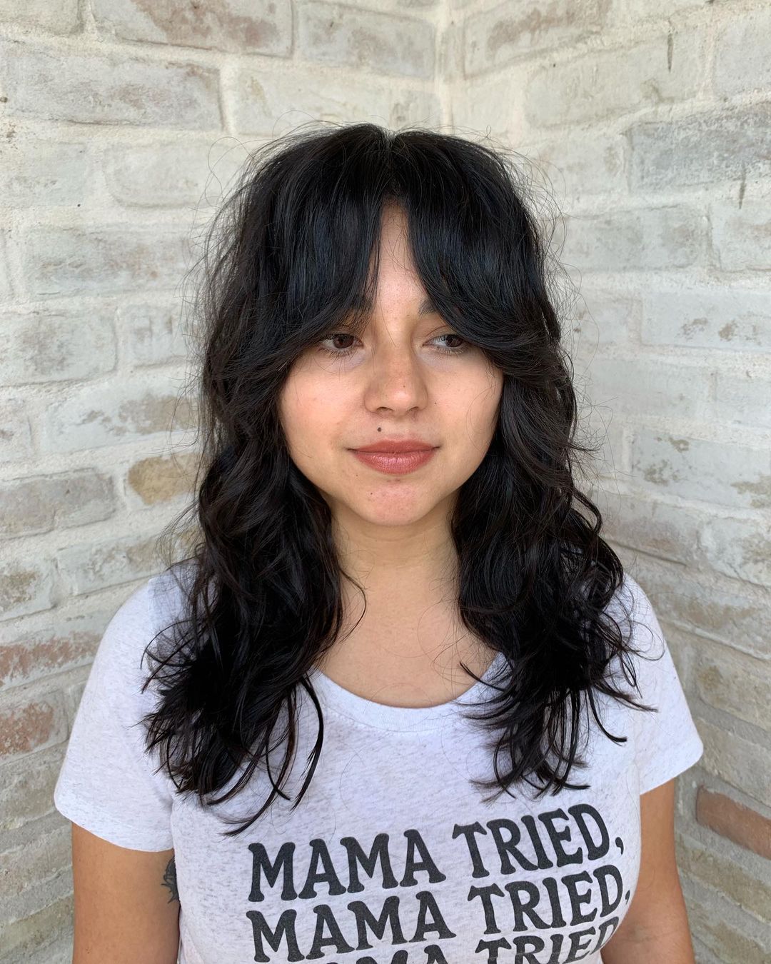 64 Best Layered Hair with Bangs for 2025