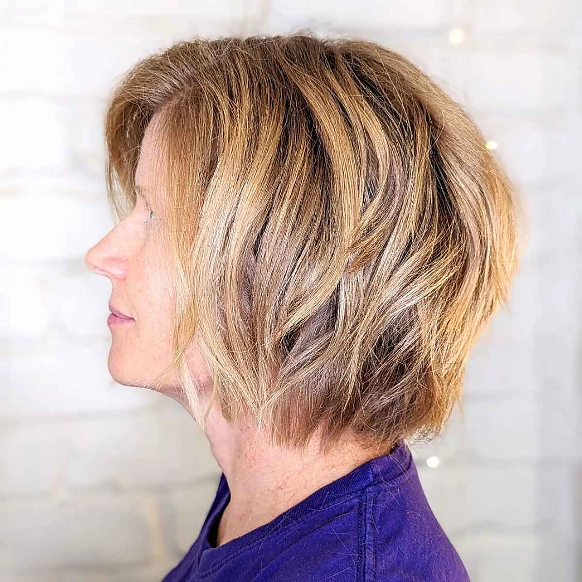 41 Choppy Layered Bobs for Thick Hair to Be Less Poofy