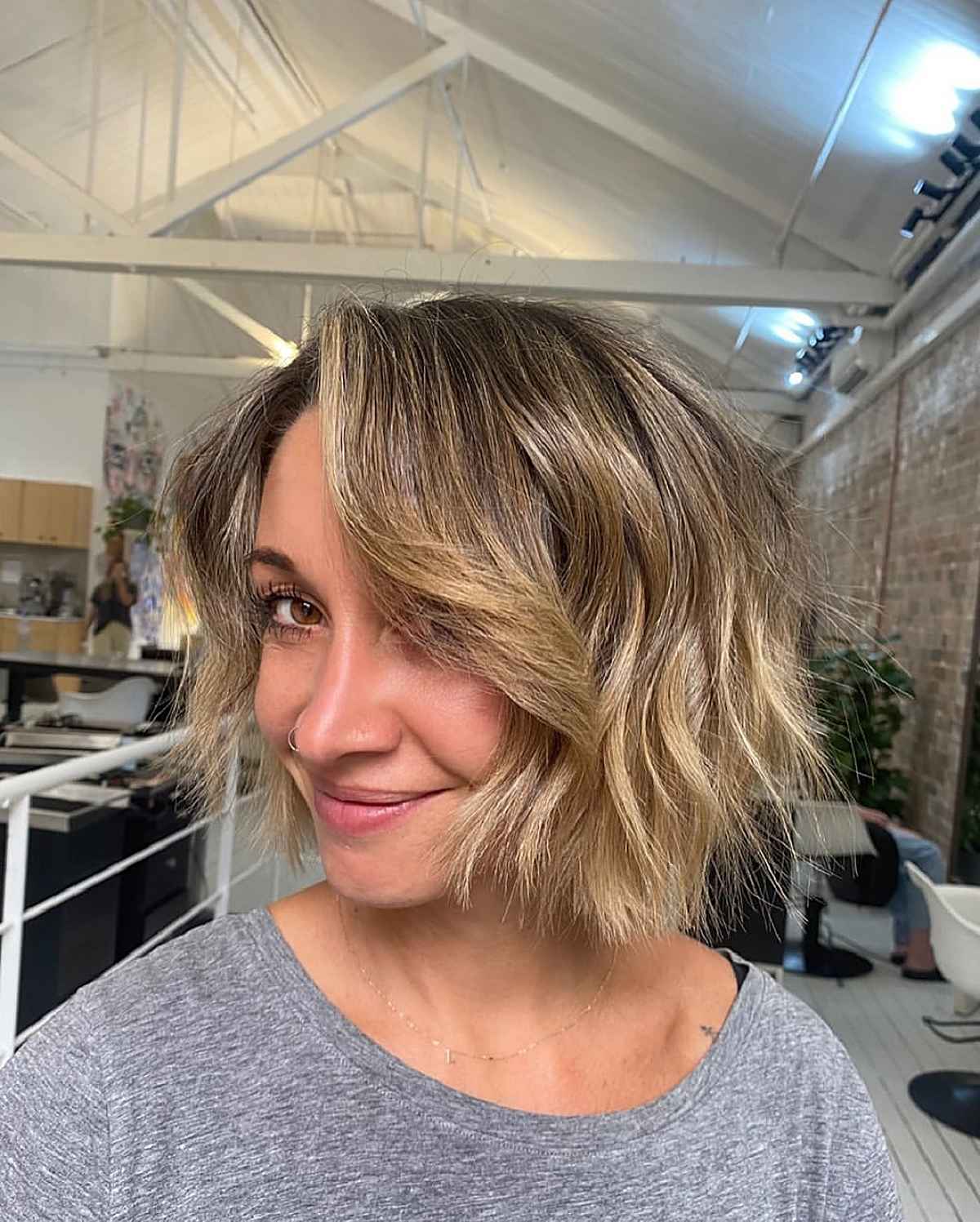 41 Choppy Layered Bobs for Thick Hair to Be Less Poofy