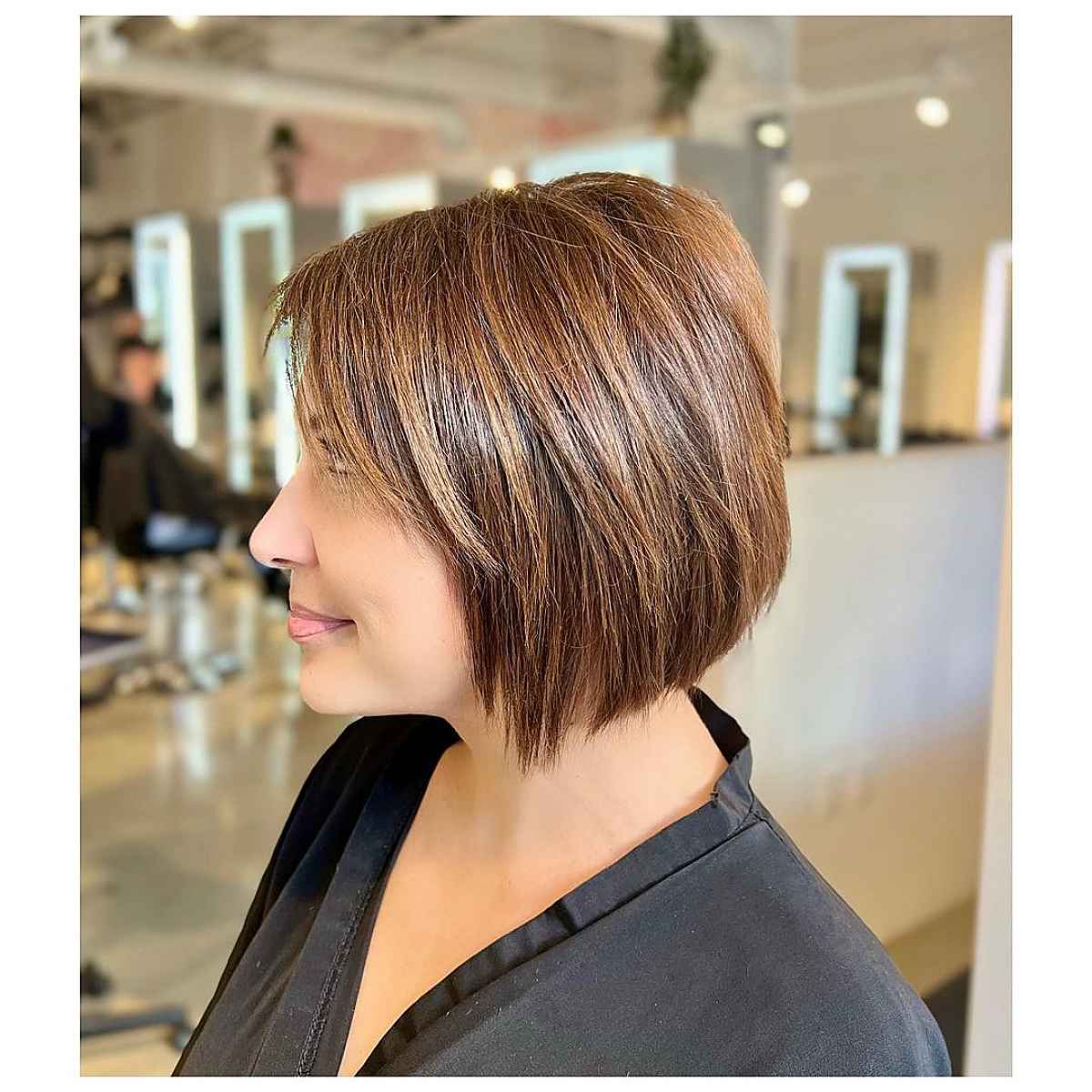 41 Choppy Layered Bobs for Thick Hair to Be Less Poofy