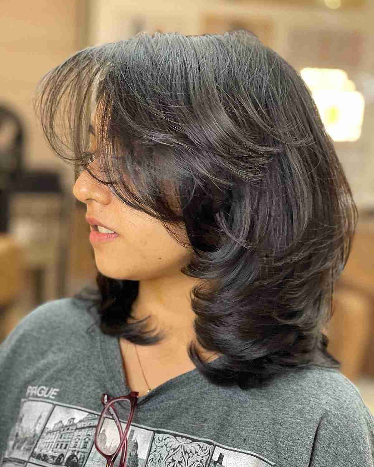 73 Fantastic Short to Medium Layered Haircuts for That In-Between Length