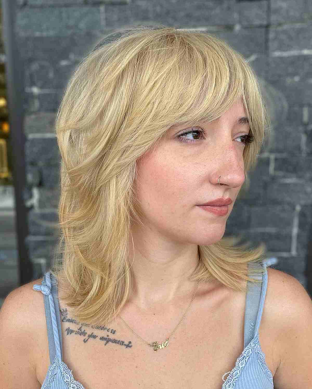 73 Fantastic Short to Medium Layered Haircuts for That In-Between Length