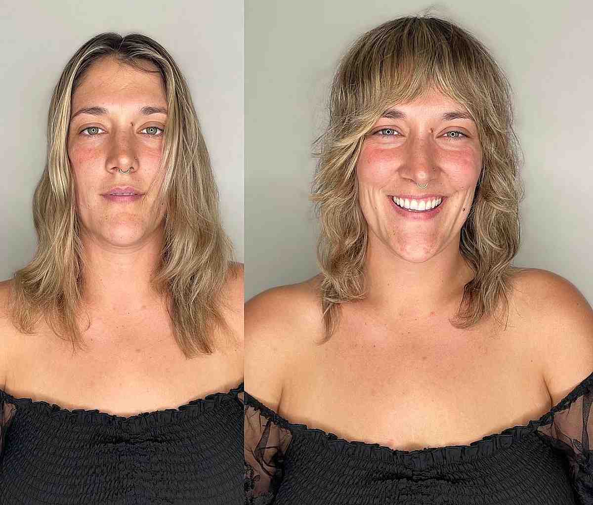 73 Fantastic Short to Medium Layered Haircuts for That In-Between Length