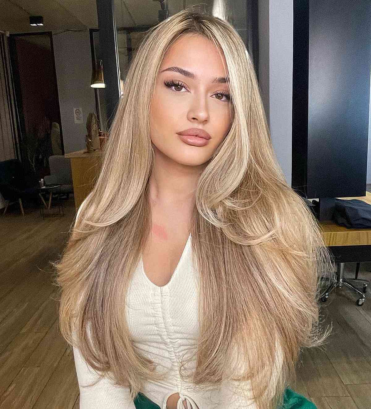 41 Stunning Haircuts with Long Layers for Straight Hair