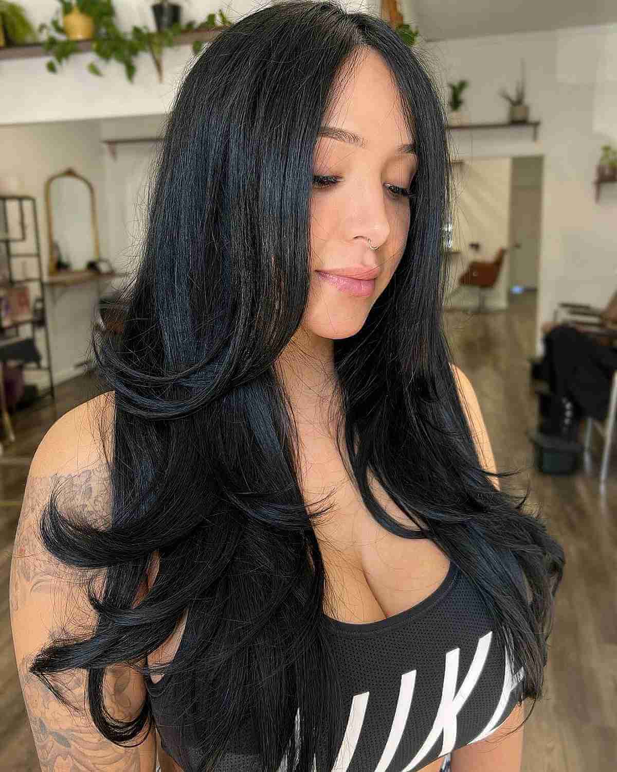 41 Stunning Haircuts with Long Layers for Straight Hair