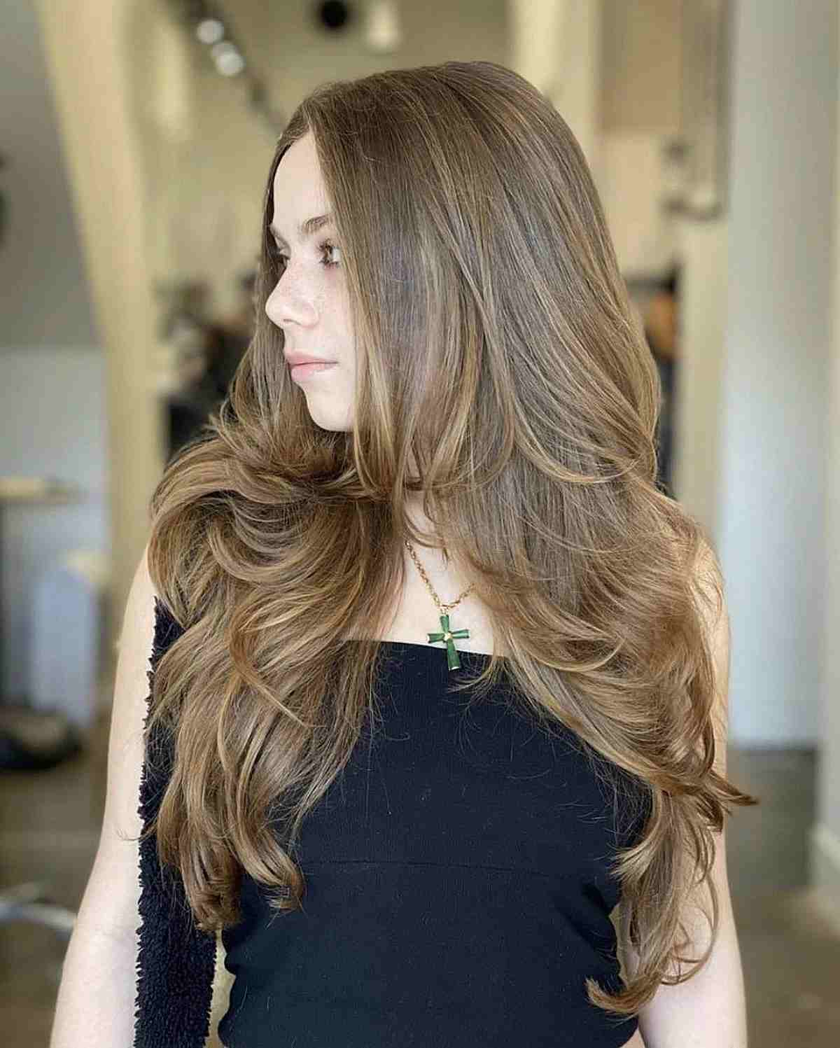 41 Stunning Haircuts with Long Layers for Straight Hair
