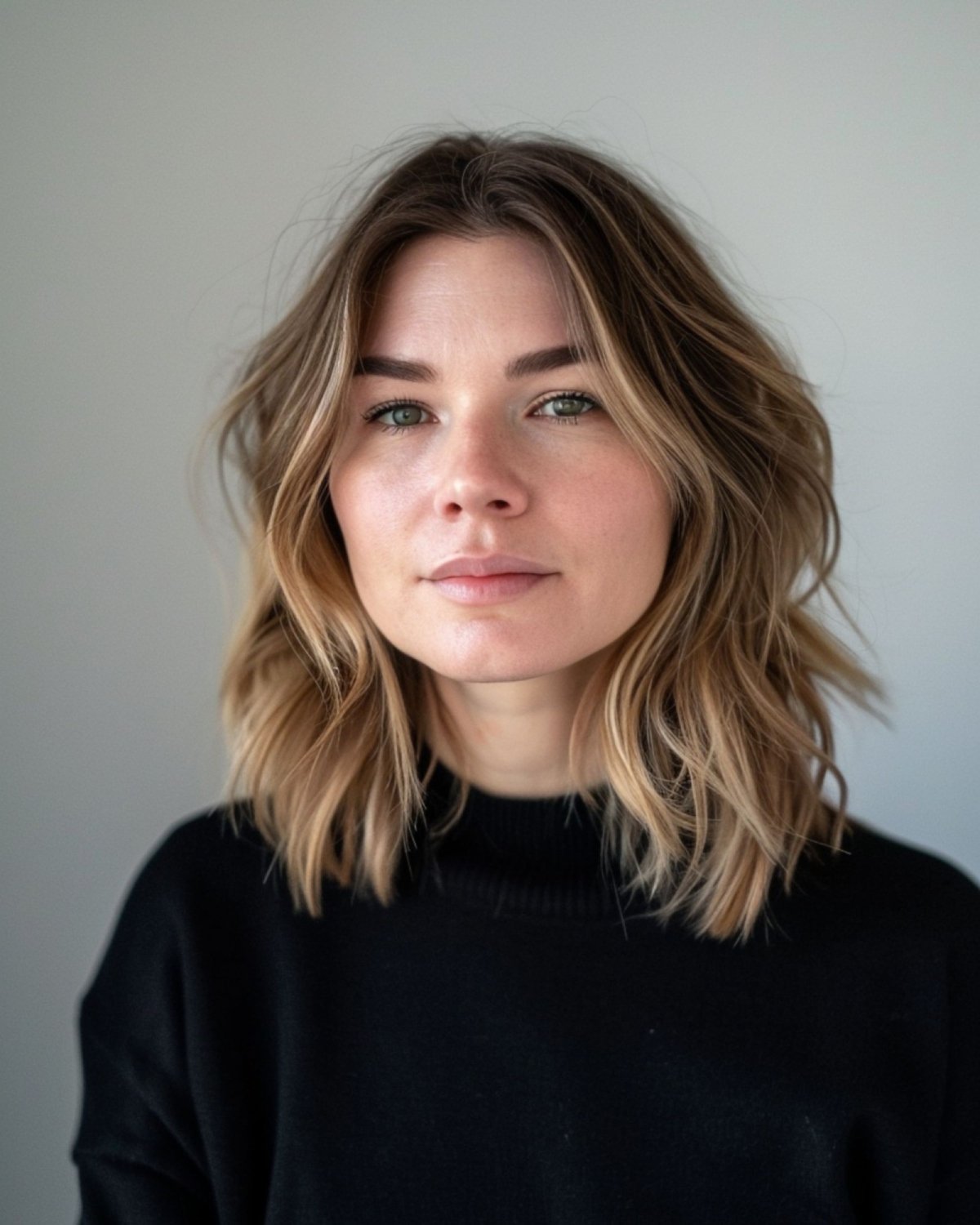 27 Face-Framing Layered & Choppy Haircuts for Shoulder-Length Hair